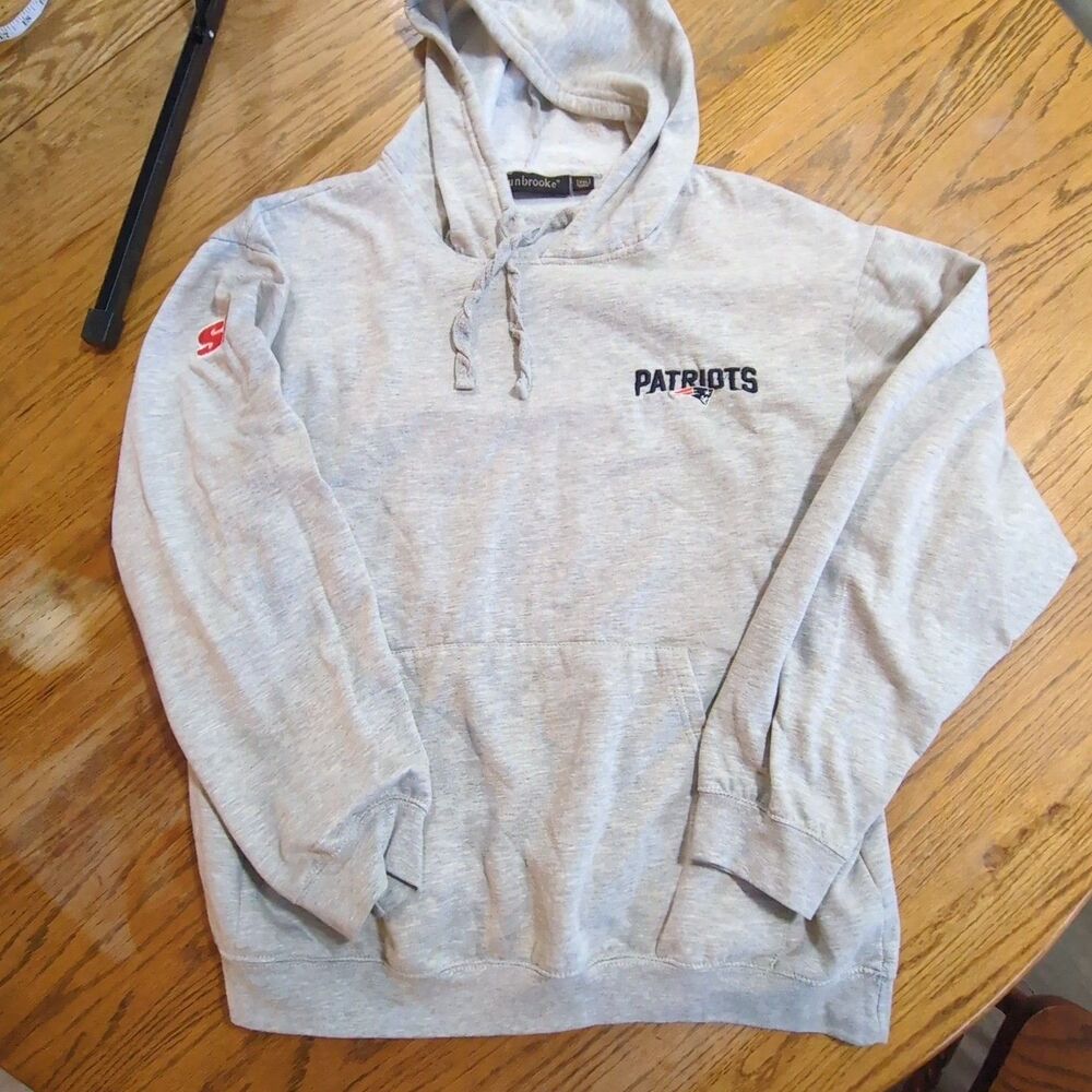 Dunbrooke Patriots Hooded Pullover Sweatshirt XXL (68)